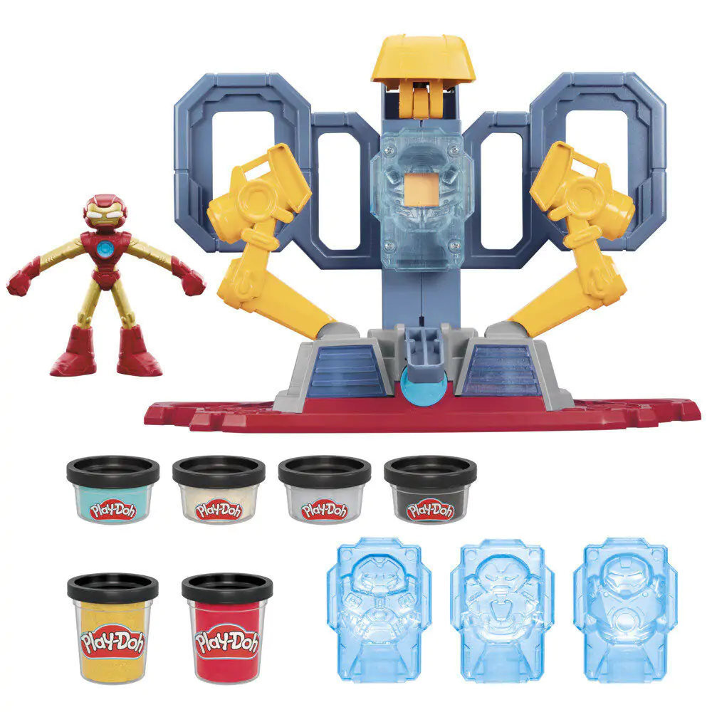 Play-Doh Marvel Iron Man Armour Labor Produktfoto