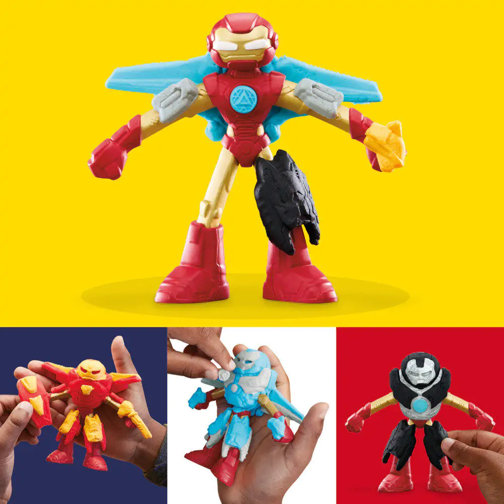 Play-Doh Marvel Iron Man Armour Labor Produktfoto