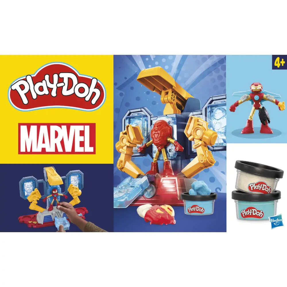 Play-Doh Marvel Iron Man Armour Labor Produktfoto