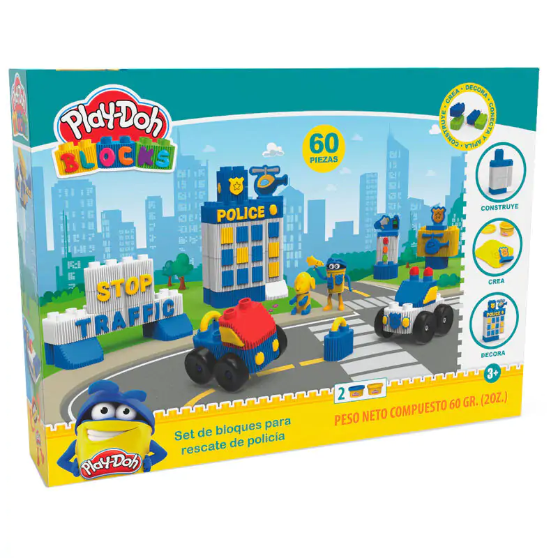 Play-Doh Police Rescue Block set Spielset termékfotó