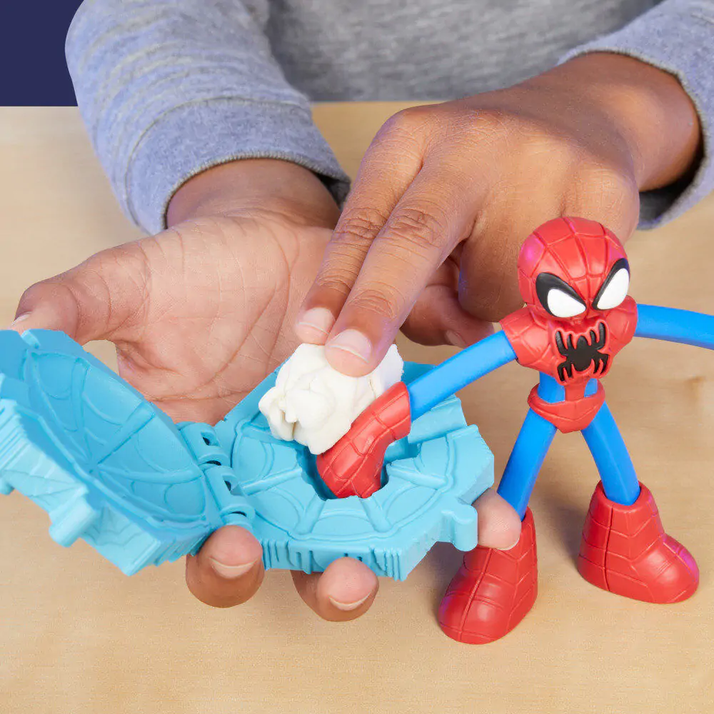 Play-Doh Marvel Spiderman Werfen und Fangen Produktfoto