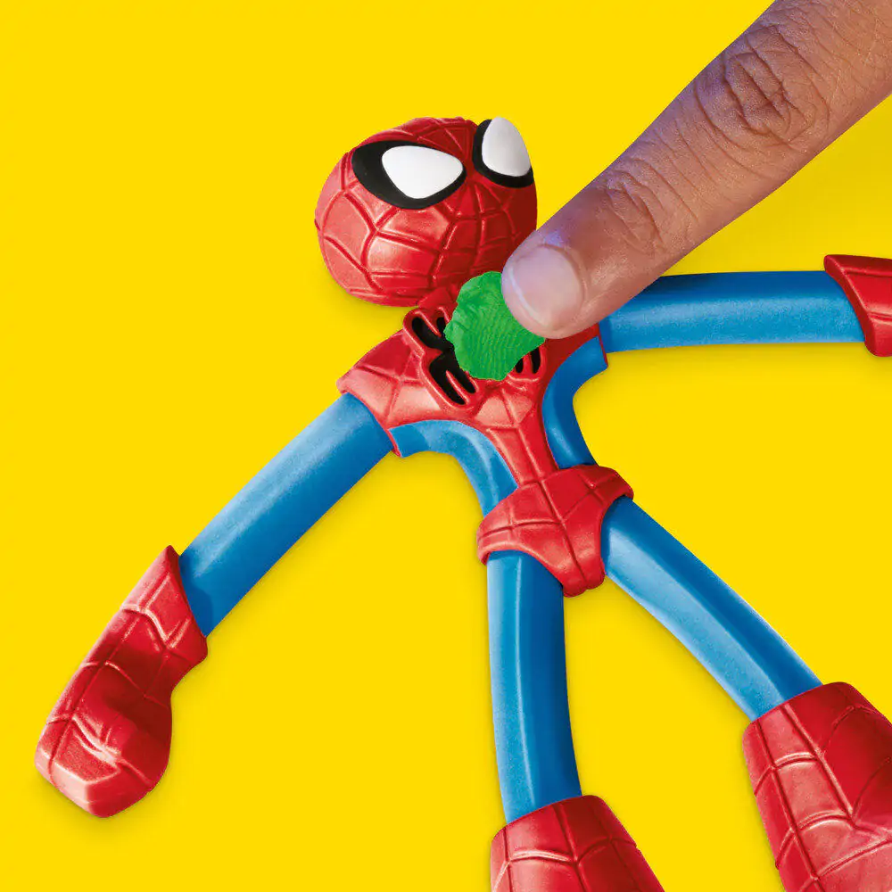 Play-Doh Marvel Spiderman Werfen und Fangen Produktfoto