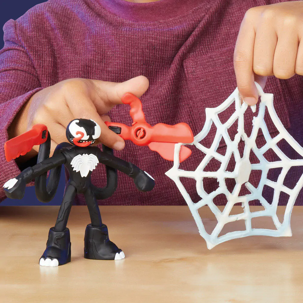 Play-Doh Marvel Spiderman Werfen und Fangen Produktfoto