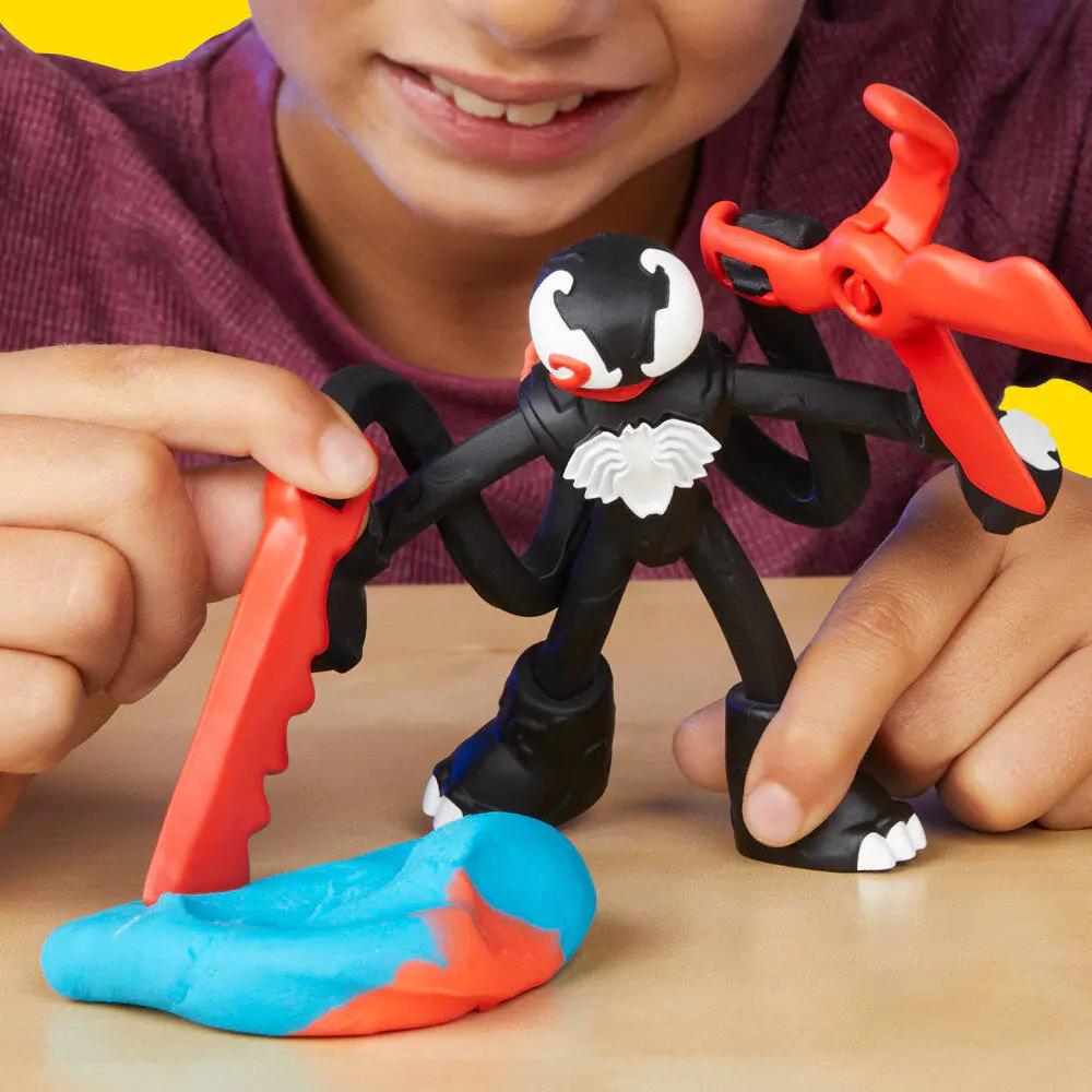 Play-Doh Marvel Spiderman Werfen und Fangen Produktfoto