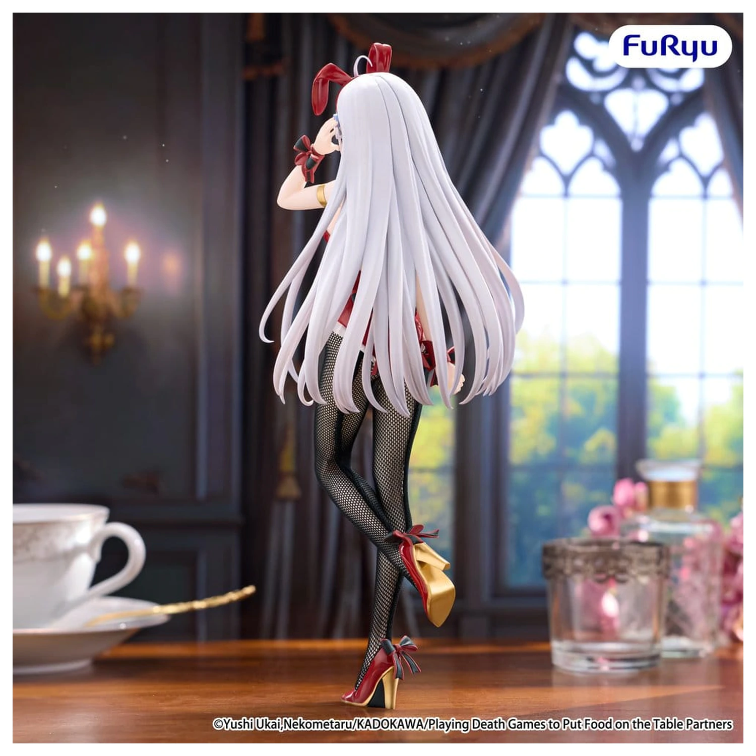 Playing Death Games to Put Food on the Table BiCute Bunnies PVC Statue Yuki 25 cm Produktfoto