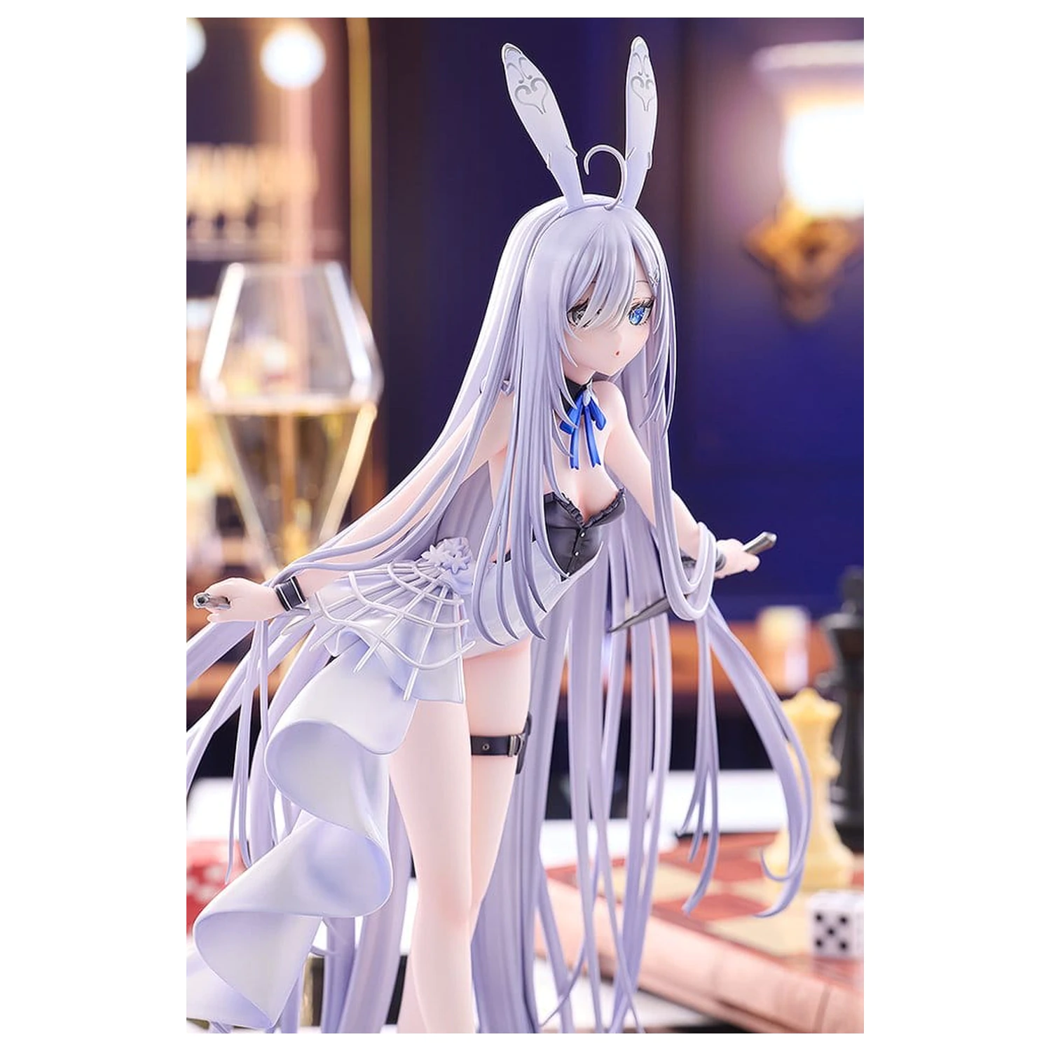 Playing Death Games to Put Food on the Table Wolf PVC Statue 1/7 Holo Light Novel bunny Ver. Illustration von Jyuu Ayakura 23 Zentimeter Produktfoto