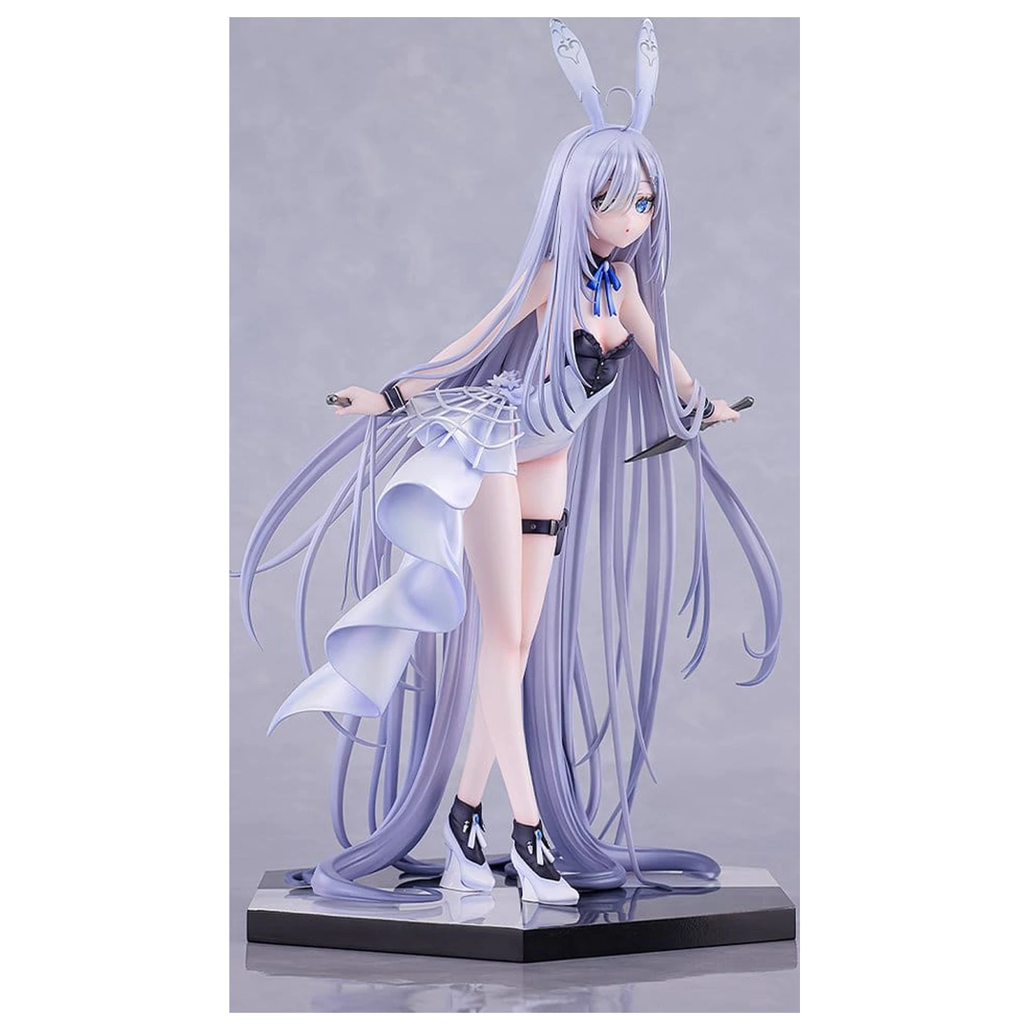 Playing Death Games to Put Food on the Table Wolf PVC Statue 1/7 Holo Light Novel bunny Ver. Illustration von Jyuu Ayakura 23 Zentimeter Produktfoto