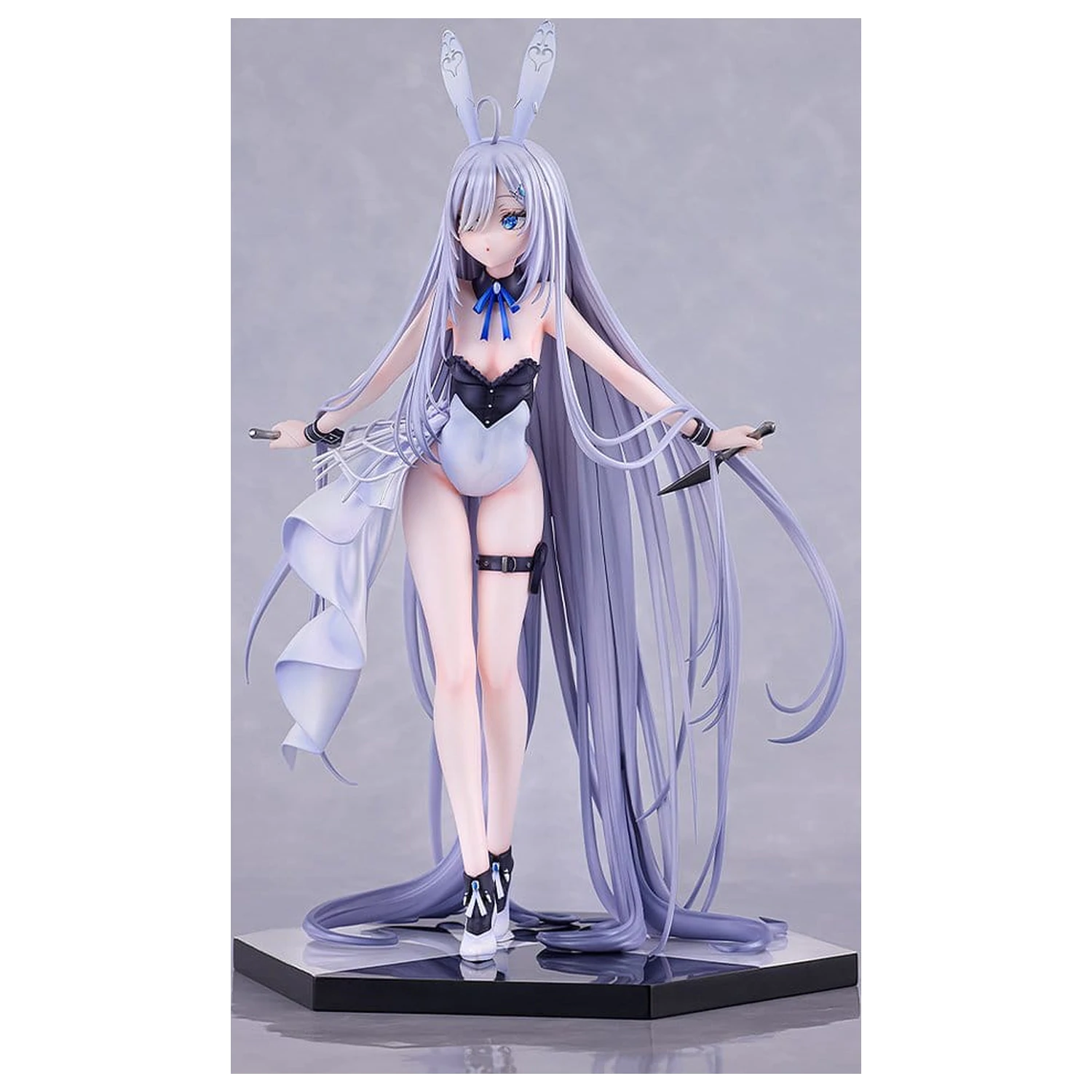 Playing Death Games to Put Food on the Table Wolf PVC Statue 1/7 Holo Light Novel bunny Ver. Illustration von Jyuu Ayakura 23 Zentimeter Produktfoto
