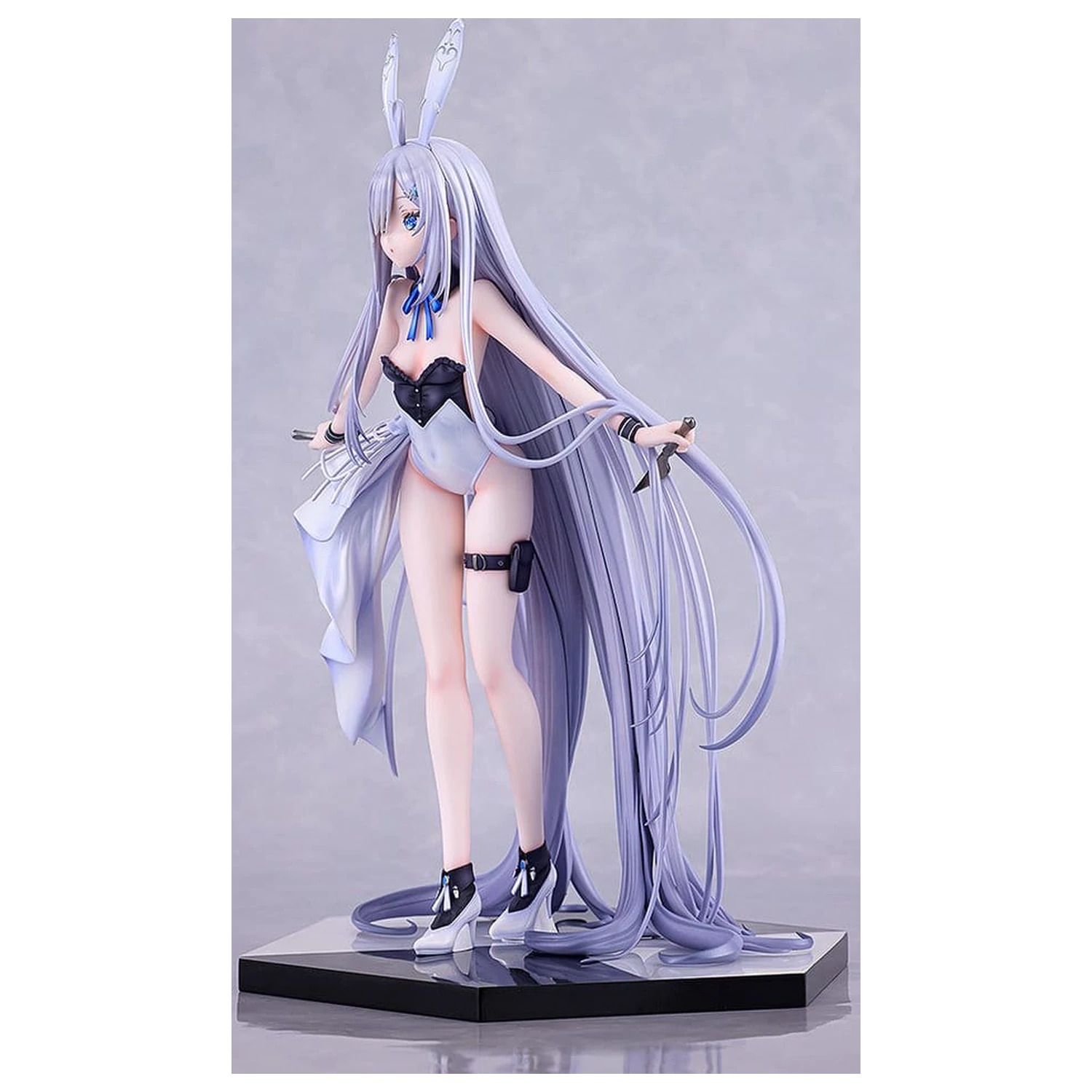 Playing Death Games to Put Food on the Table Wolf PVC Statue 1/7 Holo Light Novel bunny Ver. Illustration von Jyuu Ayakura 23 Zentimeter Produktfoto