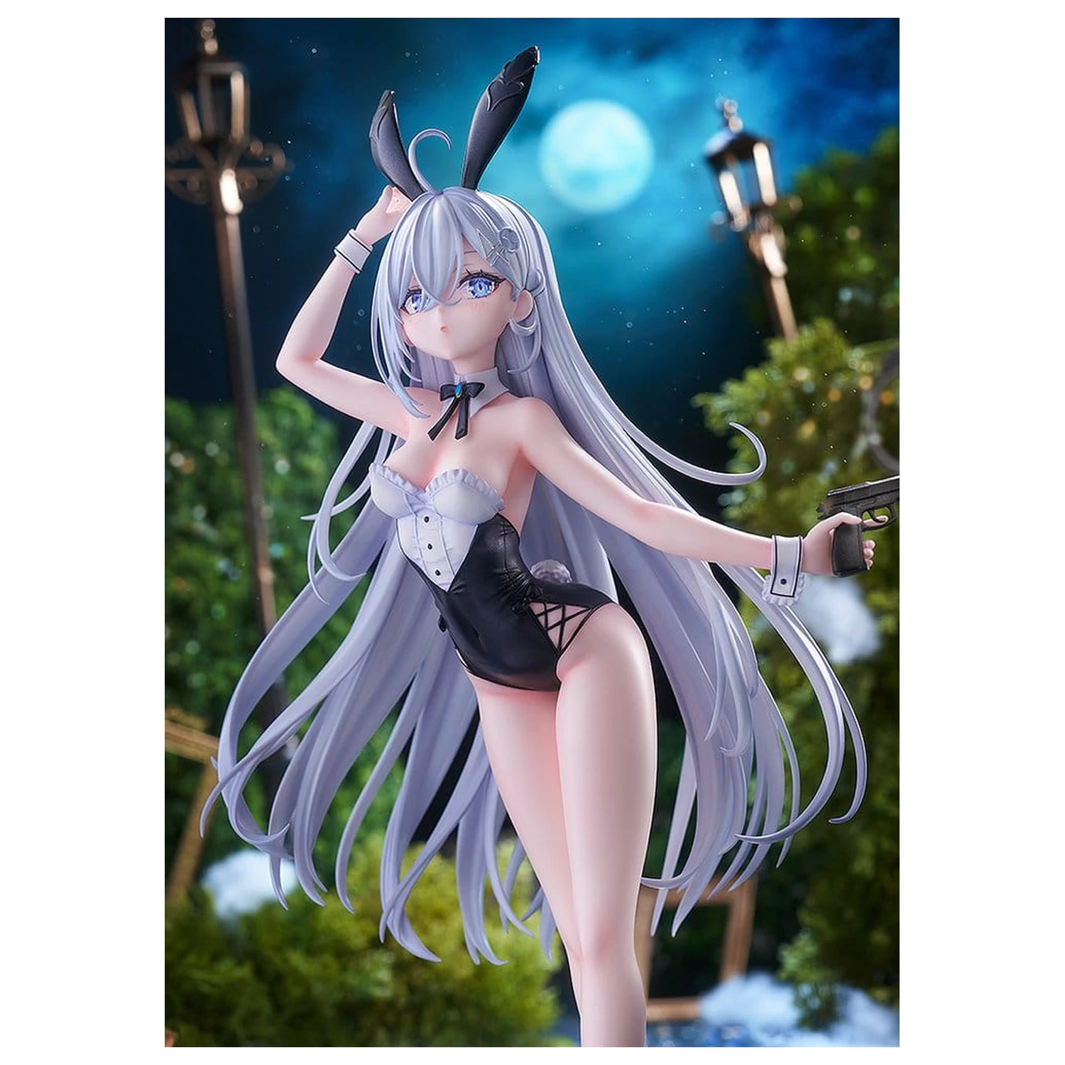 Playing Death Games to Put Food on the Table Wolf PVC Statue 1/7 Yuki 27 cm Produktfoto