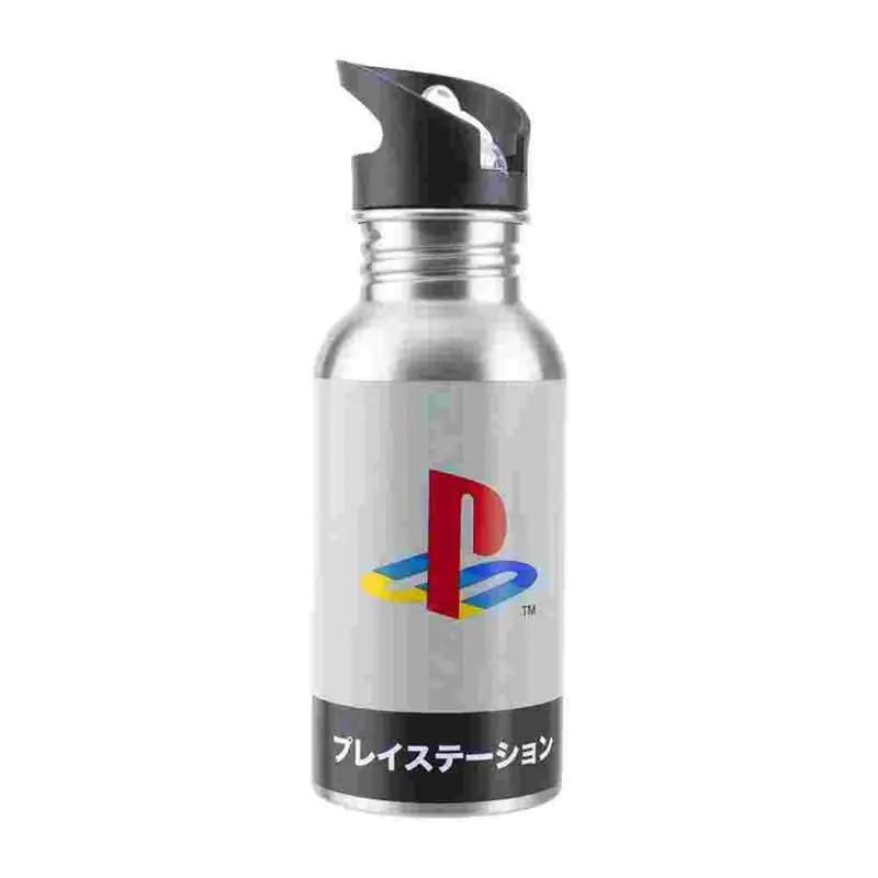 PlayStation 1 Edelstahl Flasche 500ml Produktfoto