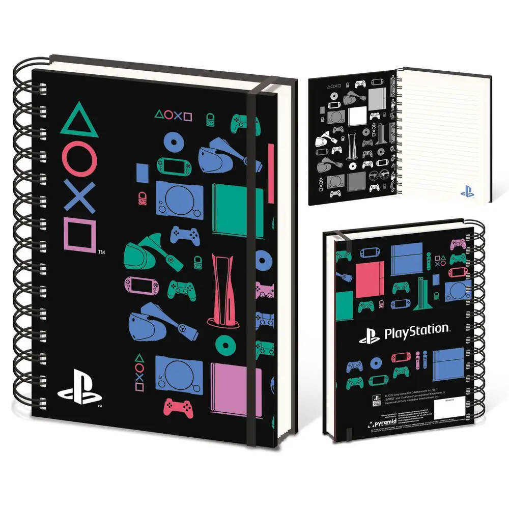 PlayStation A5 Notizbuch Produktfoto