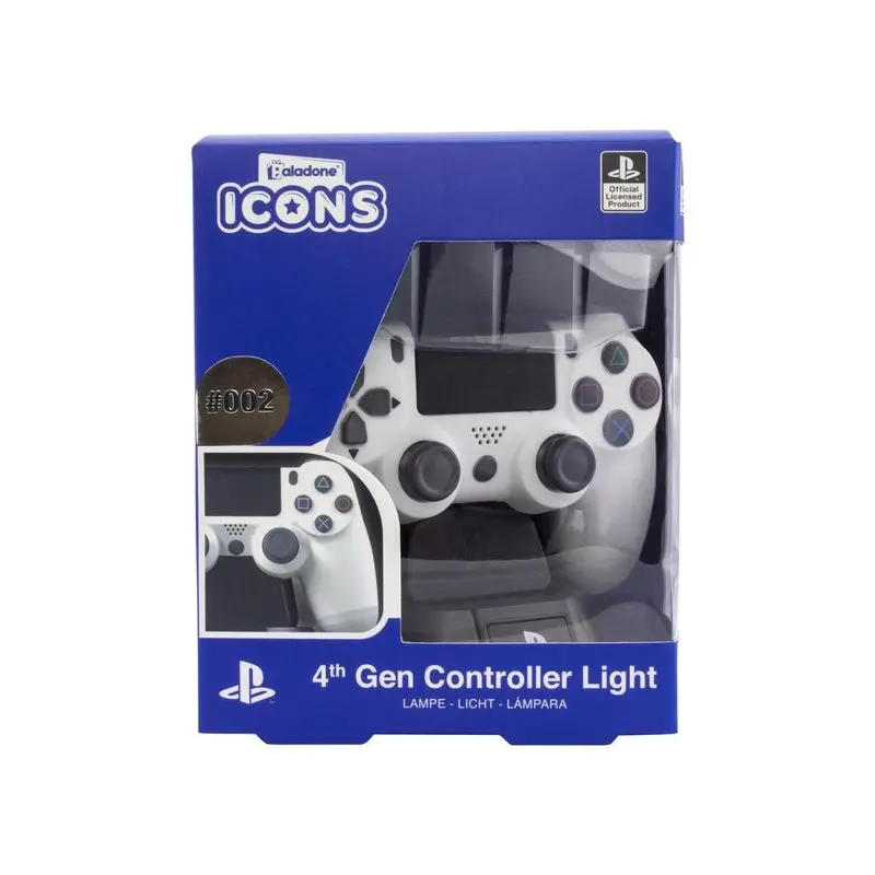 Sony PlayStation 3D Icon Leuchte PlayStation Controller 4. Gen Produktfoto