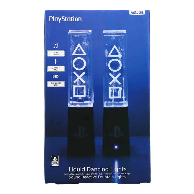 Playstation Liquid Dancing Lampen 22cm Produktfoto