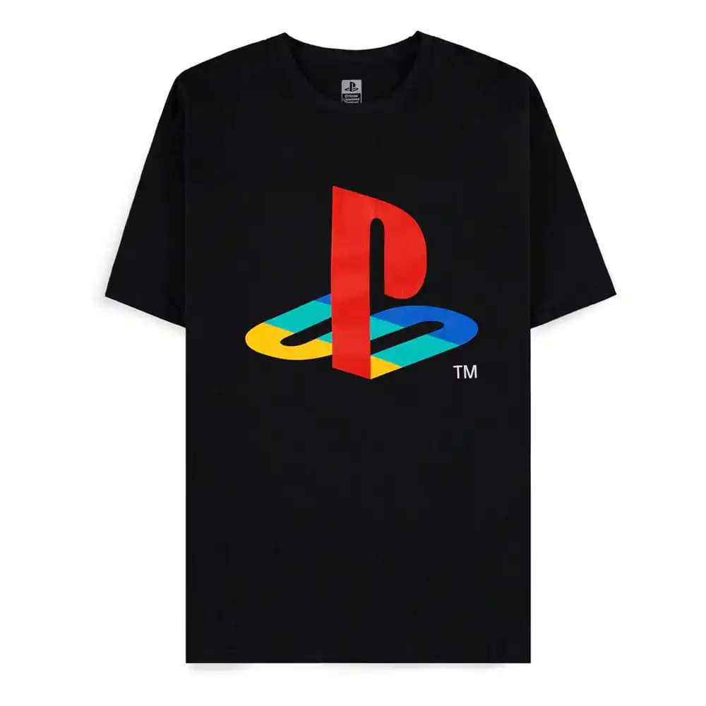 PlayStation T-Shirt Logo Black Produktfoto