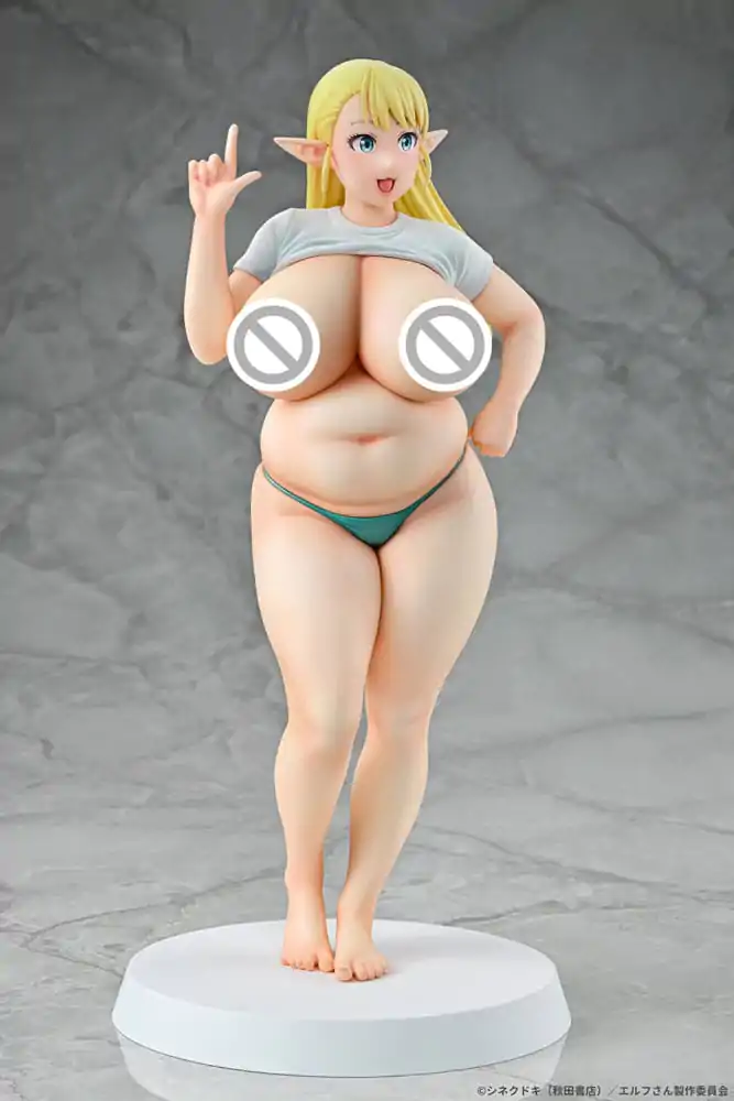 Plus-Sized Elf PVC Statue 1/7 Elfuda 26 Zentimeter Produktfoto