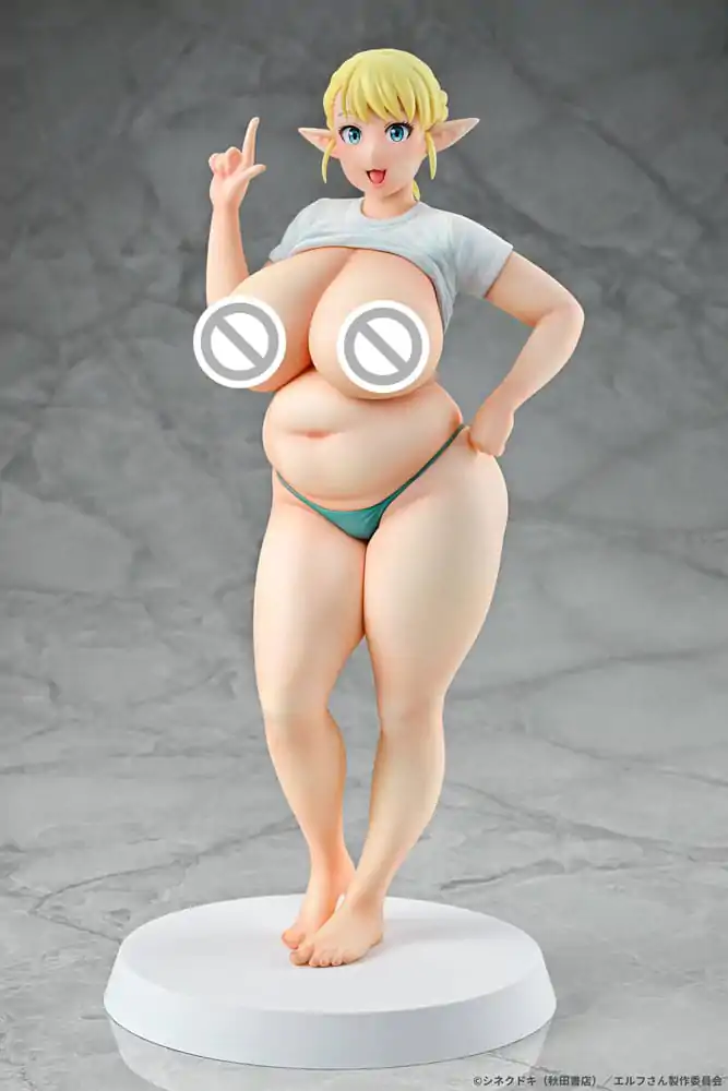 Plus-Sized Elf PVC Statue 1/7 Elfuda 26 Zentimeter Produktfoto