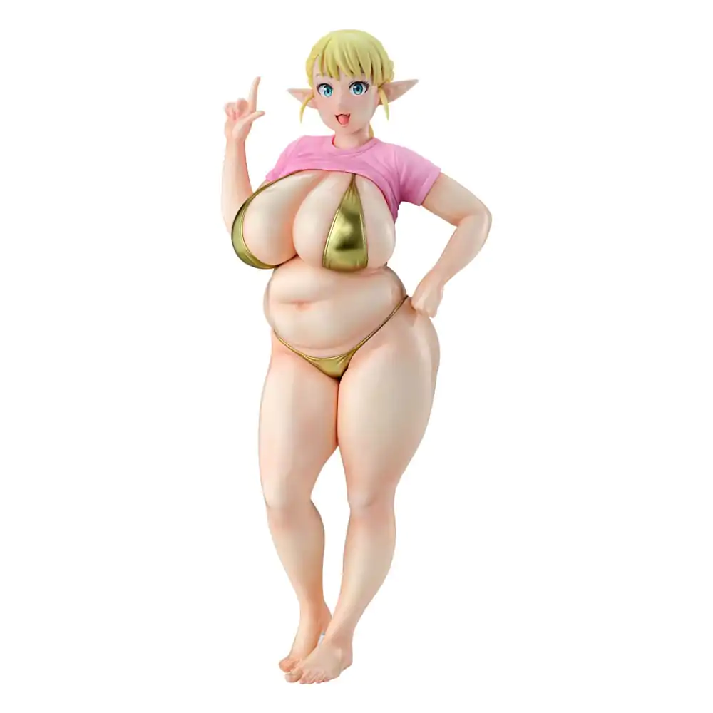 Plus-Sized Elf PVC Figur 1/7 Elfuda Gold Ver. 26 cm Produktfoto