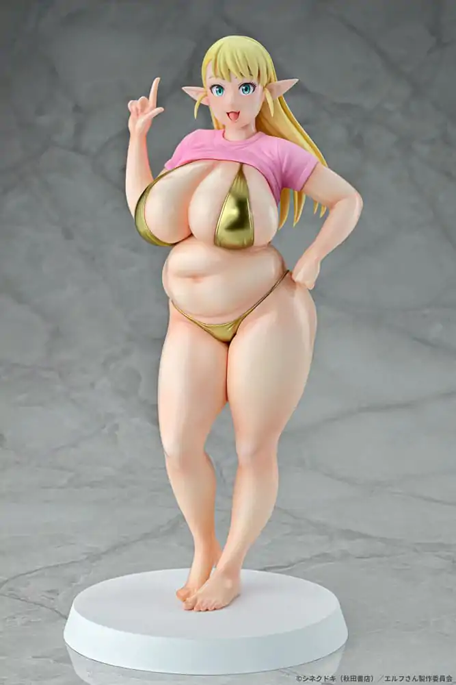 Plus-Sized Elf PVC Figur 1/7 Elfuda Gold Ver. 26 cm Produktfoto