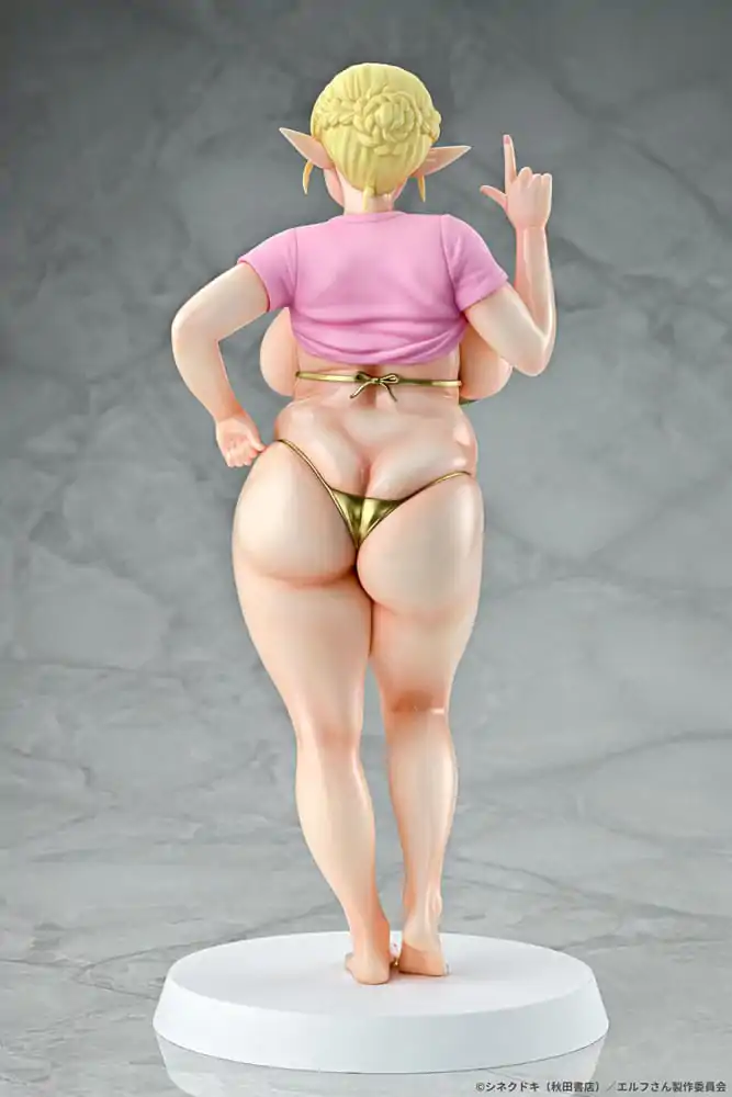 Plus-Sized Elf PVC Figur 1/7 Elfuda Gold Ver. 26 cm Produktfoto