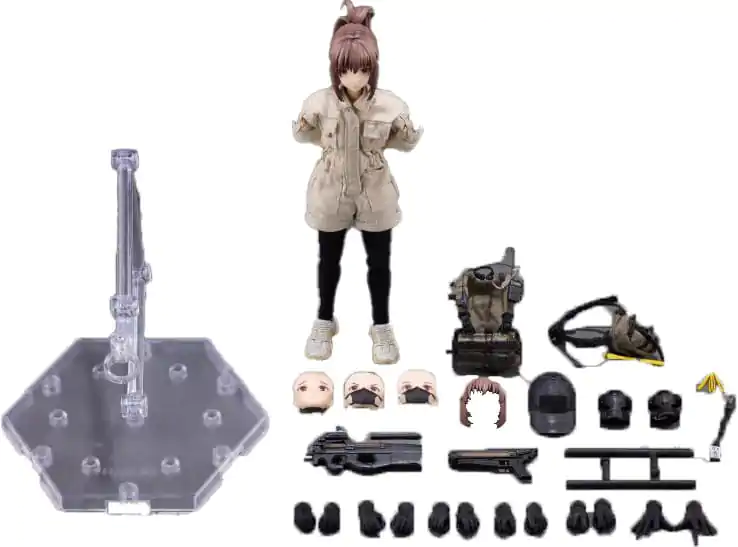 Pocket Art Actionfigur 1/12 PA006 Reizei Hiyo the Security 15 cm Produktfoto