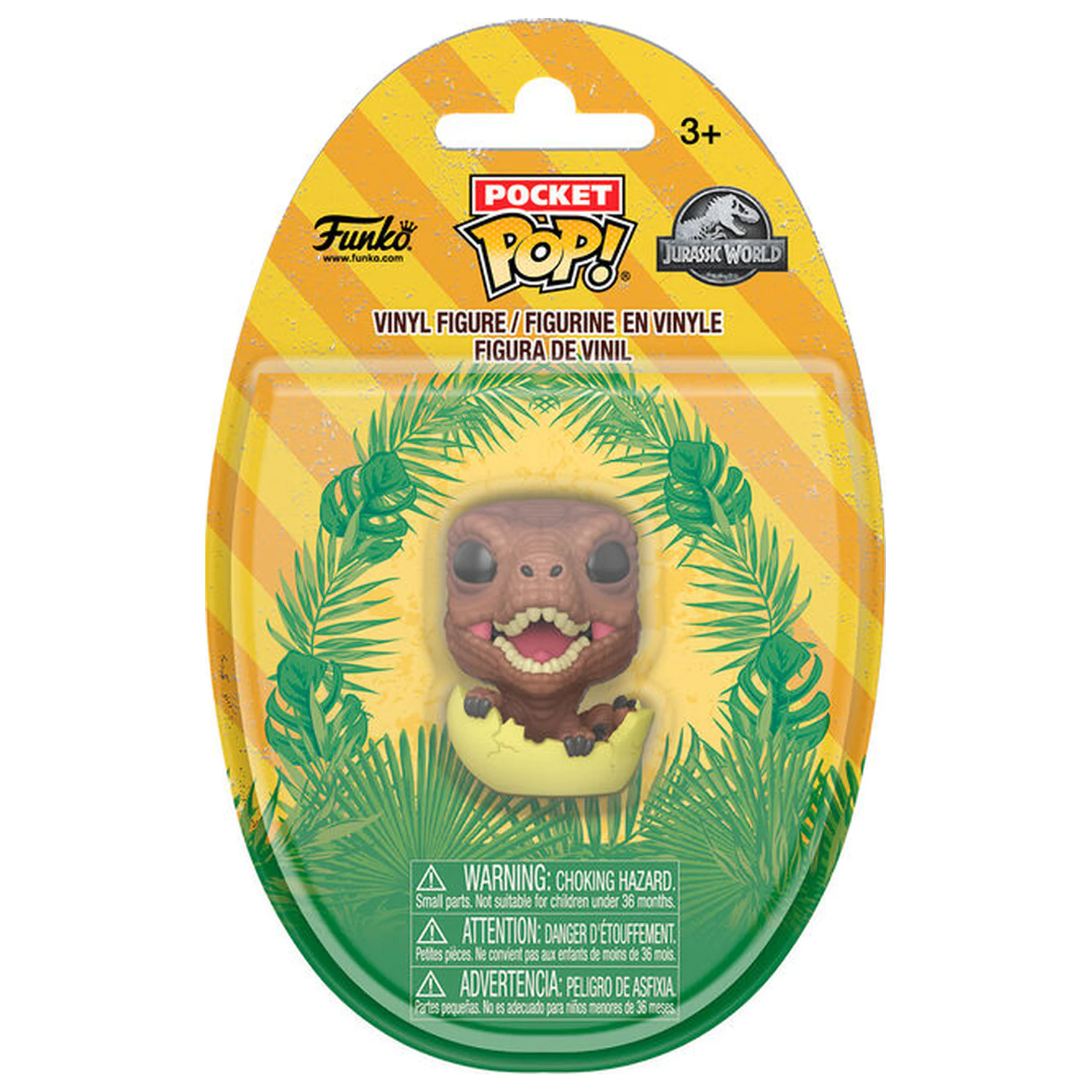 Pocket Funko POP Ei Figur Jurassic World Baby Raptor Produktfoto