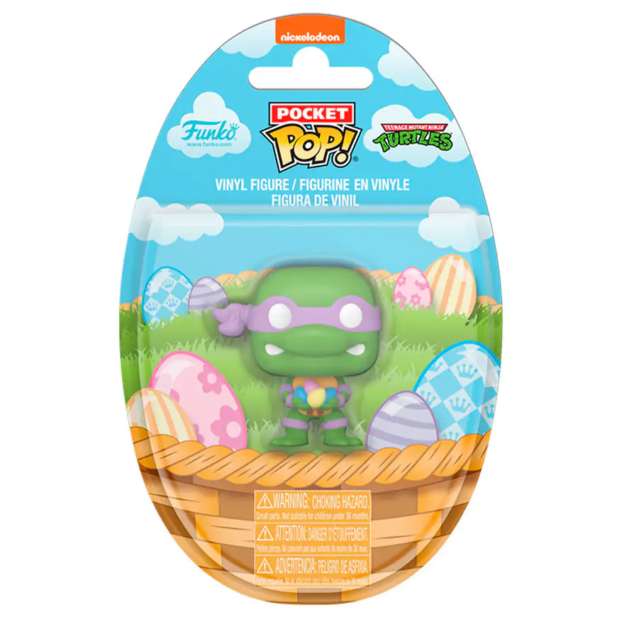 Pocket Funko POP Figur Ninja Turtles Donatello Easter Egg Produktfoto