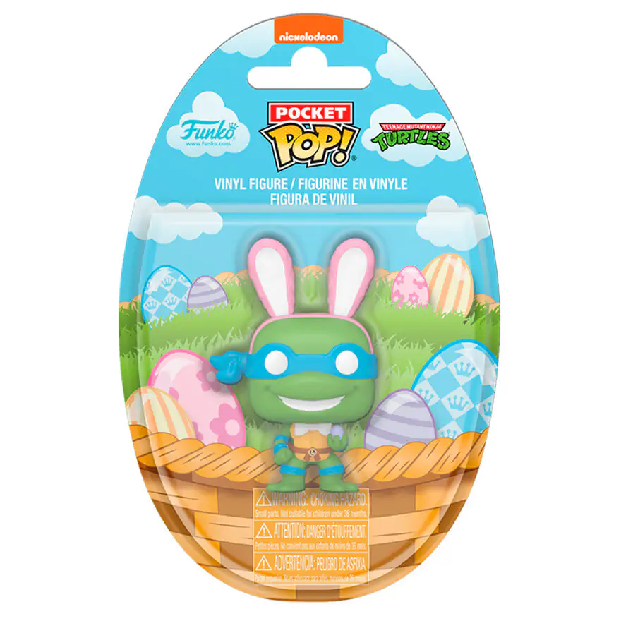 Pocket Funko POP Figur Ninja Turtles Leonardo Easter Egg Produktfoto