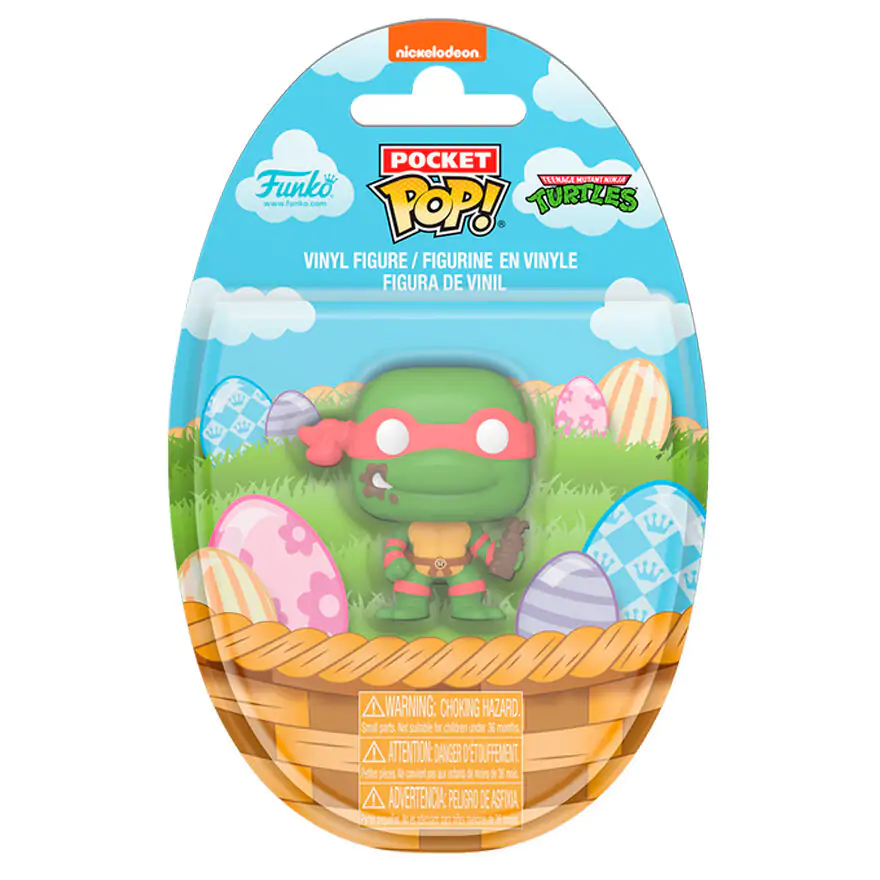 Pocket Funko POP Figur Ninja Turtles Raphael Easter Egg Produktfoto