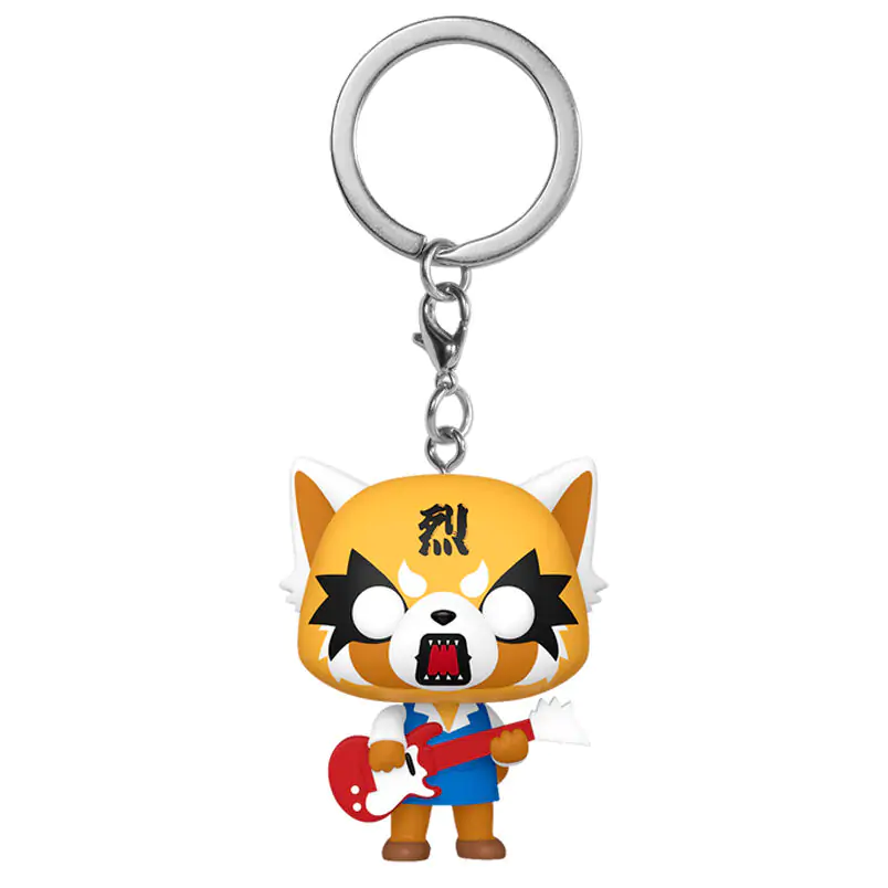 Pocket Funko POP Schlüsselanhänger Aggretsuko - Aggretsuko with Guitar termékfotó