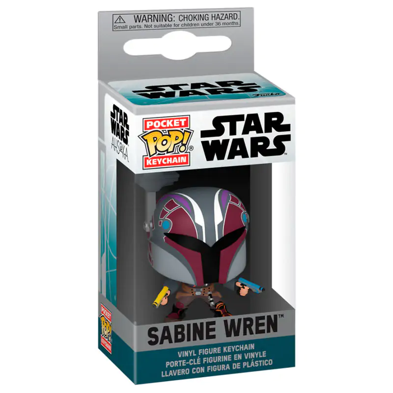 Pocket POP Schlüsselanhänger Ahsoka Sabine Wren termékfotó