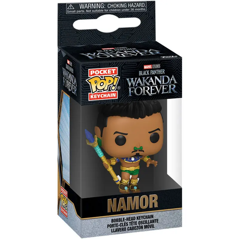 Pocket POP Schlüsselanhänger Black Panther Wakanda Forever Namor Produktfoto