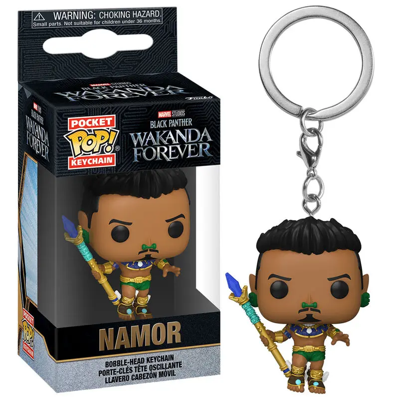 Pocket POP Schlüsselanhänger Black Panther Wakanda Forever Namor Produktfoto