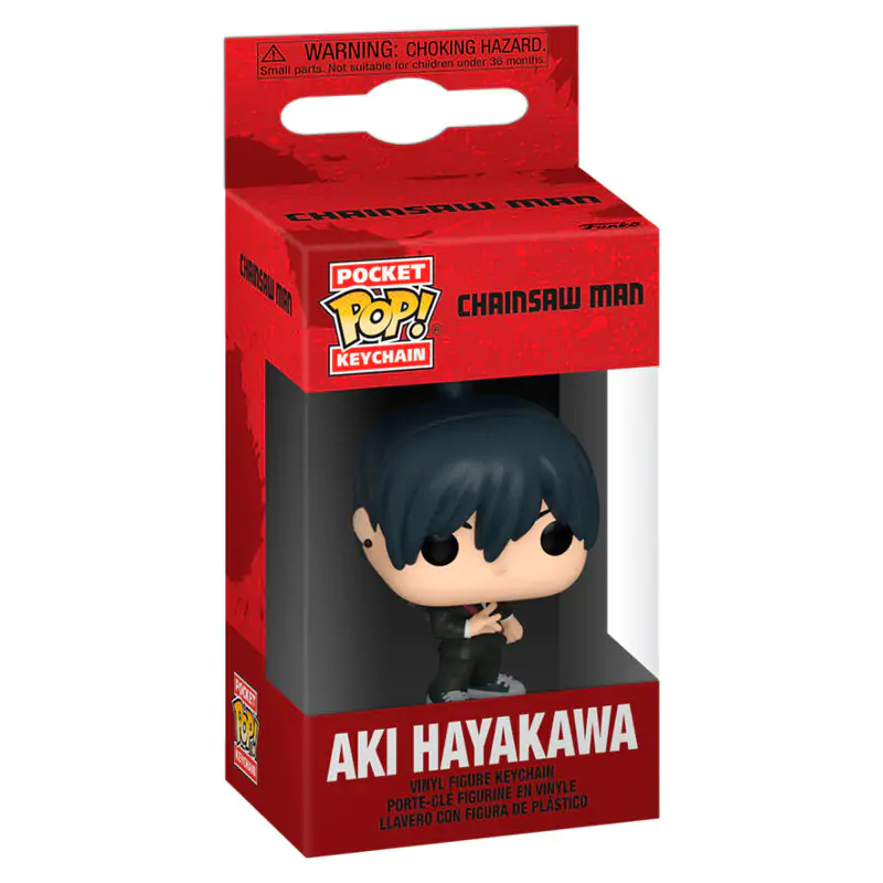 Pocket Funko POP Schlüsselanhänger Chainsaw Man Aki Hayakawa termékfotó