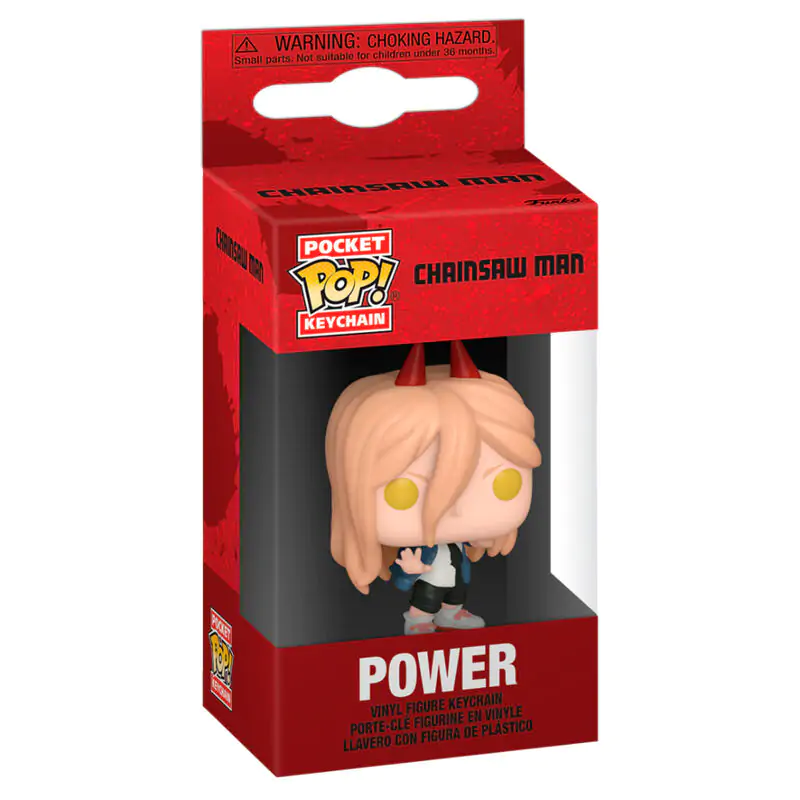 Pocket Funko POP Schlüsselanhänger Chainsaw Man Power termékfotó