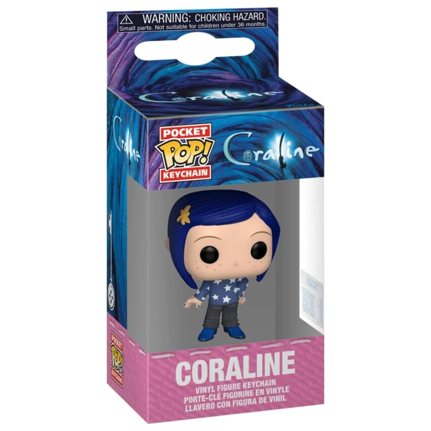 Pocket Funko POP Schlüsselanhänger Coraline Coraline Produktfoto