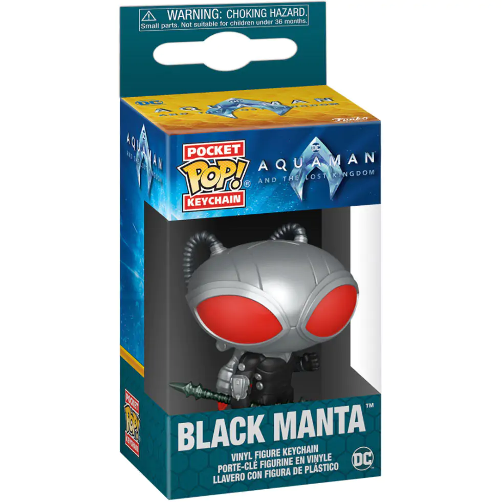 Pocket POP Schlüsselanhänger DC Comics Aquaman and the Lost Kingdom Black Manta termékfotó