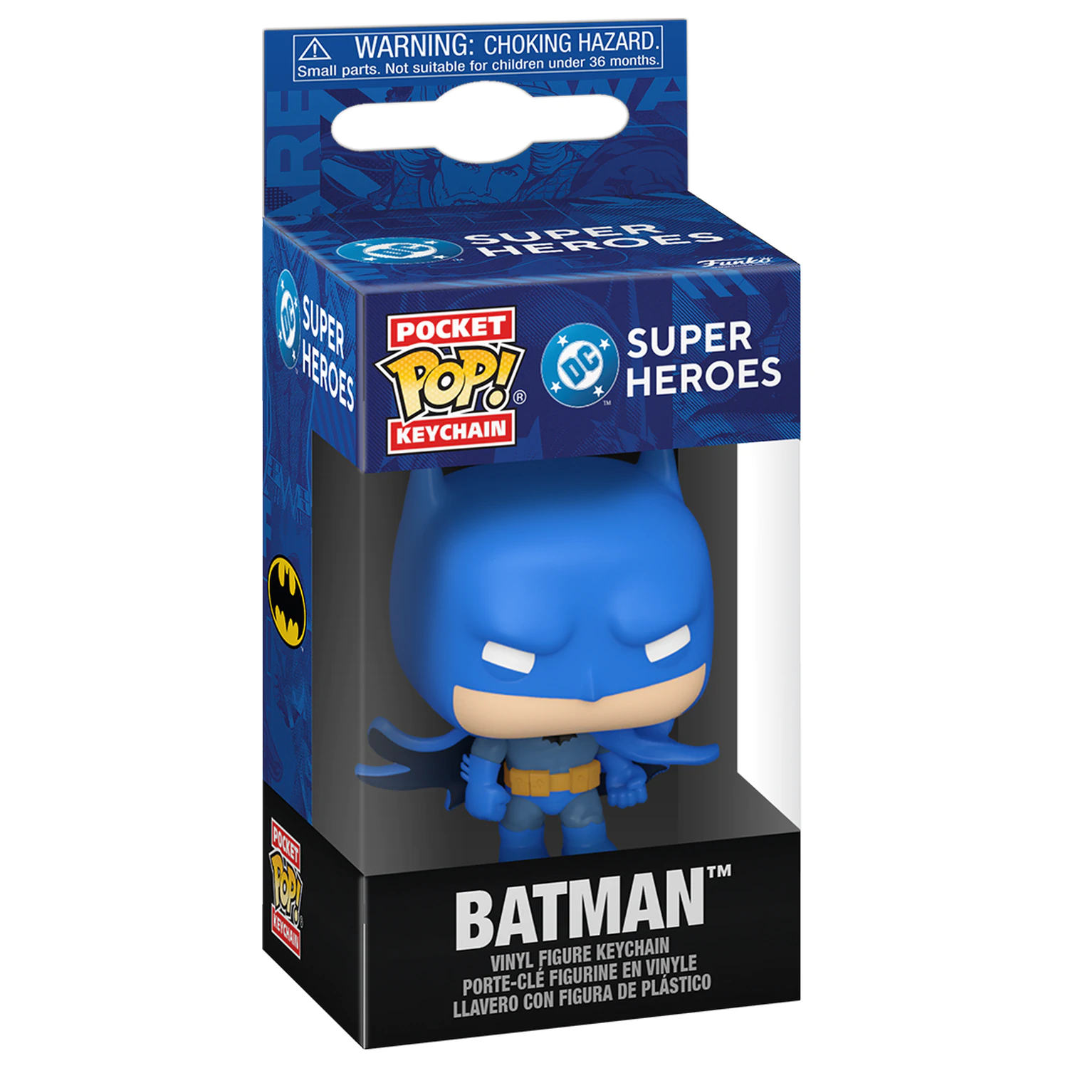 Pocket Funko POP Schlüsselanhänger DC Comics Batman Produktfoto