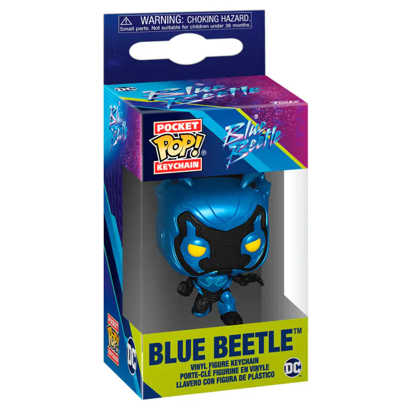 Pocket POP Schlüsselanhänger DC Comics Blue Beetle - Blue Beetle Produktfoto