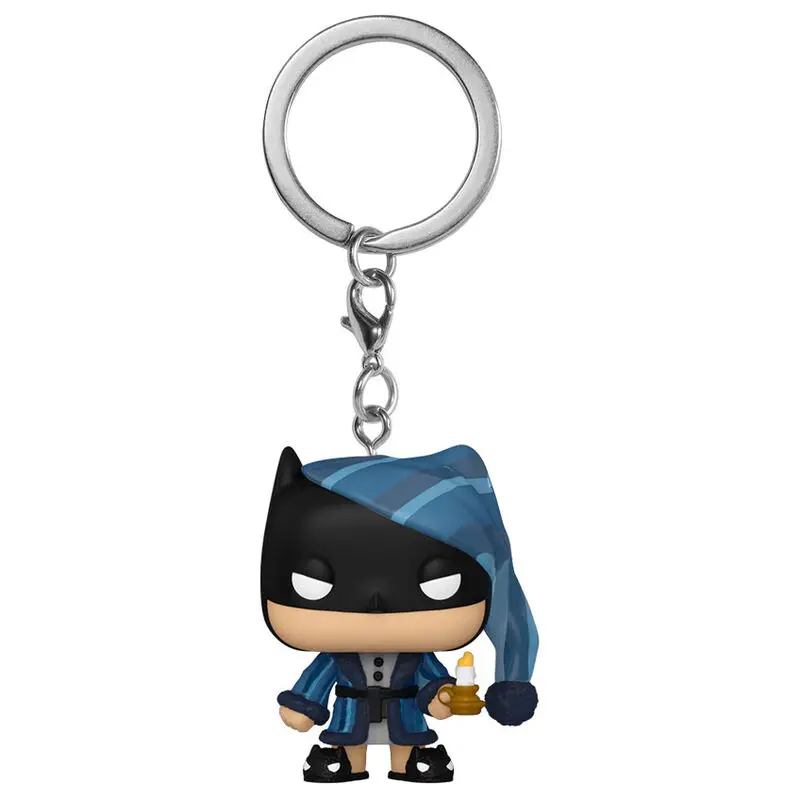 Pocket POP Schlüsselanhänger DC Comics Holiday Batman Exclusive Produktfoto