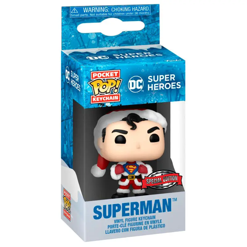 Pocket POP Schlüsselanhänger DC Comics Holiday Superman Exclusive termékfotó