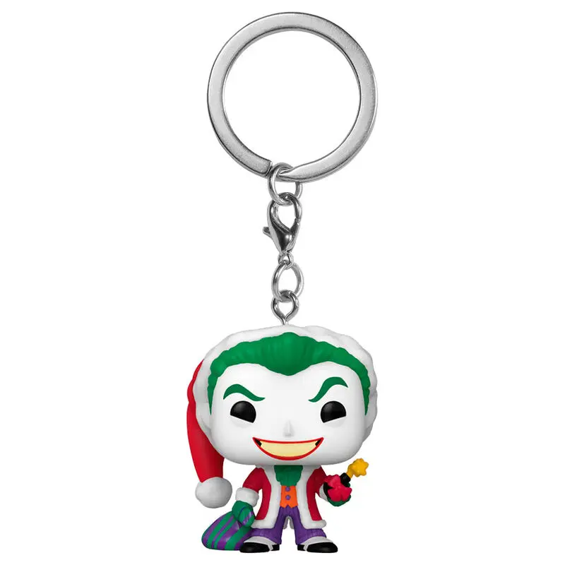 Pocket POP Schlüsselanhänger DC Comics Holiday The Joker Exclusive termékfotó