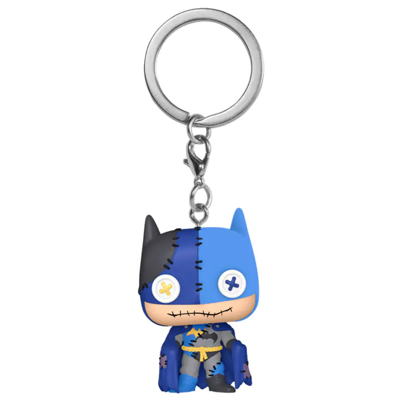 Pocket Funko POP Schlüsselanhänger DC Comics Patchwork Batman termékfotó