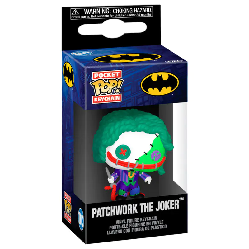 Pocket Funko POP Schlüsselanhänger DC Comics Patchwork Joker termékfotó