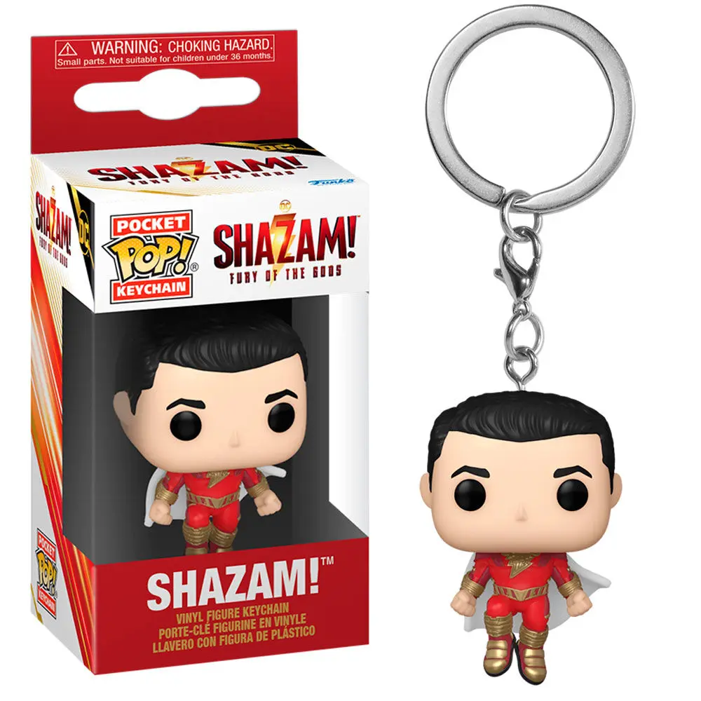 Pocket POP Schlüsselanhänger DC Comics Shazam! Fury of the Gods Shazam Produktfoto