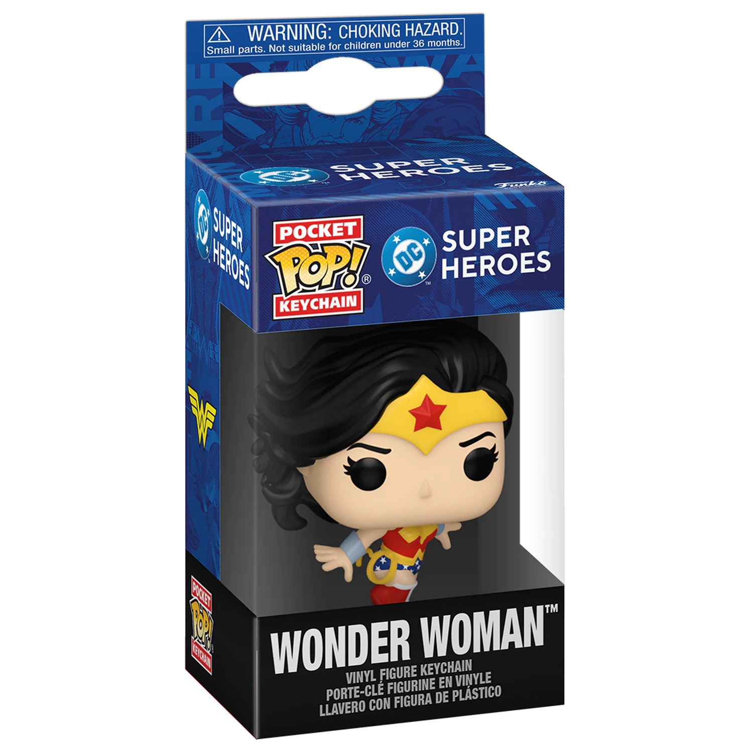 Pocket Funko POP Schlüsselanhänger DC Comics Wonder Woman Produktfoto