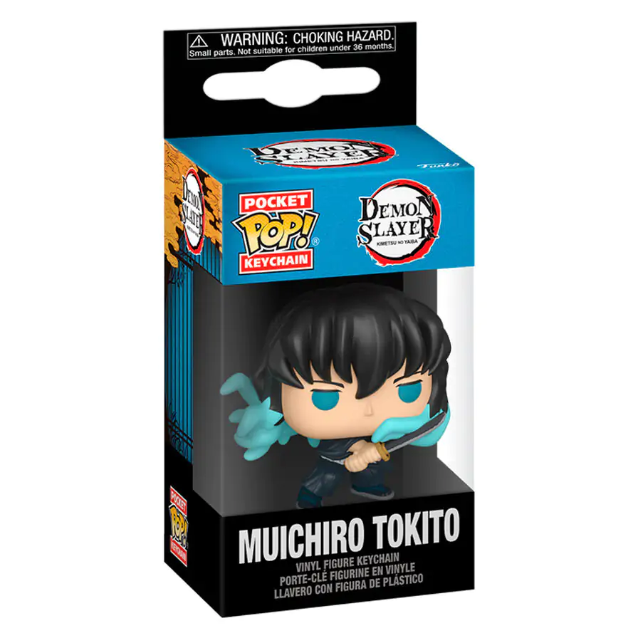 Pocket Funko POP Schlüsselanhänger Demon Slayer Kimetsu no Yaiba Muichiro Tokito Produktfoto