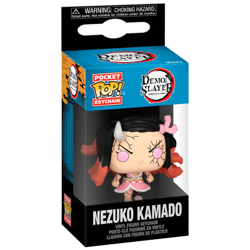 Pocket Funko POP Schlüsselanhänger Demon Slayer Kimetsu no Yaiba Nezuko Kamado Produktfoto