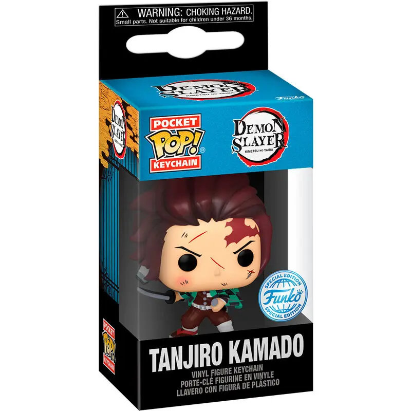 Pocket POP Schlüsselanhänger Demon Slayer Kimetsu no Yaiba Tanjiro Kamado Exclusive Produktfoto