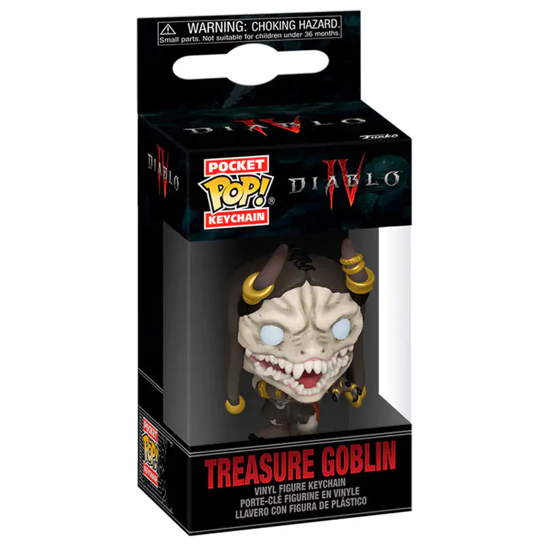 Pocket Funko POP Schlüsselanhänger Diablo IV Treasure Globin termékfotó